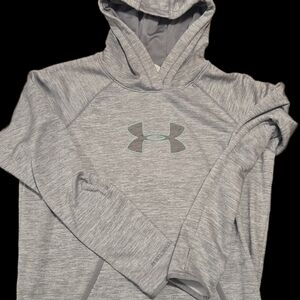 Under Armour Gray Hoodie With Thumbholes